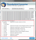 Screenshot of Thunderbird Files to Outlook 7.2.1