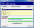Screenshot of Convert .EML to MBOX Thunderbird 5.05