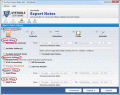 Screenshot of Lotus Notes Export Email to Files 9.4