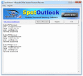 Screenshot of SpotOutlook Password Recovery 1.0.7