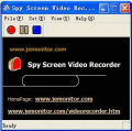 Secret screen video recorder and spy software