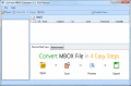 Screenshot of Convert MBOX Files into Outlook PST 2010 1.1