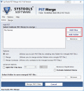 Screenshot of Merging PST Files 3.1
