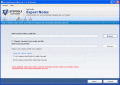 Screenshot of Transfer Lotus Notes Items to Outlook 9.3