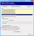 Screenshot of Export DBX to Outlook 2.0