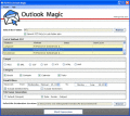 Screenshot of VCard to PST File Converter 2.0