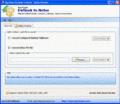 Screenshot of Transfer Mails From Outlook to Lotus 7.0