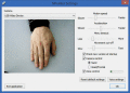 Gestural computer control: hands near webcam