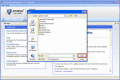 Screenshot of Exchange 2007 mailbox to PST 3.8