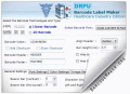 Screenshot of Medical Barcodes Generator 7.3.0.1