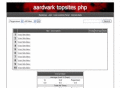 Screenshot of Webuzo for Aardvark Topsites 5.2.1