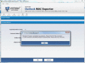 Screenshot of Export folders from Mac .OLM to Windows 5.0