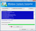 Screenshot of Export Windows Contact File 3.0