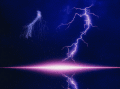 Screenshot of Lightning Bolt Screensaver 1.0