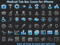 Screenshot of Medical Tab Bar Icons for iPhone 2013.1