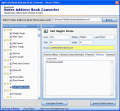 Screenshot of Convert Lotus Notes to Outlook Contacts 7.0