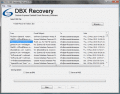 Screenshot of PDS DBX Repair Software 1.0