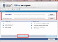 Screenshot of Export Outlook 2011 from Mac to Outlook 5.3
