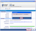 Screenshot of Email splitter 4.0