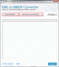Screenshot of Transfer from EML to MBOX 4.03