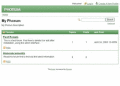 Screenshot of Webuzo for Phorum 5.2.19