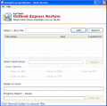 Screenshot of DBX Files Recover 3.1