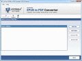 Screenshot of SysTools EPUB to PDF Converter 2.0