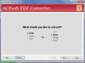 Screenshot of ACPsoft PDF Converter 1.0