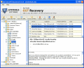Screenshot of Recover OST Outlook 2007 3.6