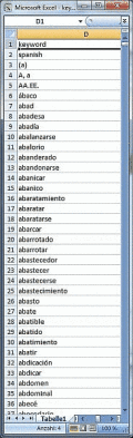 Screenshot of Wavefile Spanish 2.5