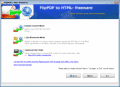 Screenshot of Flip PDF to HTML - Freeware 2.8