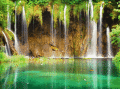 Charm Waterfall Animated Wallpaper