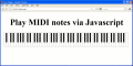 Поддержка MIDI в веб-браузурах