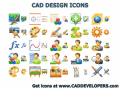 Screenshot of CAD Design Icons 2015.1