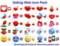 Dating web icons in demand today.