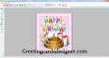 Screenshot of Birthday invitation card designer 8.2.0.1