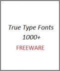 Screenshot of Free True Type Fonts 1000+ 1.1