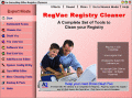 Screenshot of RegVac Registry Cleaner 5.02.05