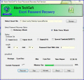 Screenshot of Free Excel Password Recovery 1.0