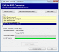 Screenshot of EML to PST Import 4.01
