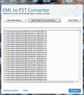 Screenshot of EML to MS Outlook 2007 4.01