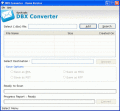 Screenshot of Outlook Express DBX Files to PST Conversion 3.2