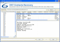 Screenshot of Export OST Contacts 1.1