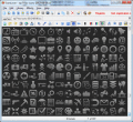 Screenshot of Metro Icon Editor for W8 2013.2