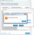 Screenshot of EML2PST Converter 4.1.5