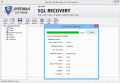 Screenshot of SQL Data Recovery Updated Version 5.5