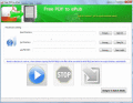 Screenshot of FlyWinSoft Free PDF to ePub Maker 1.0