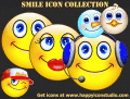 A happy pack of bright and cheerful emoticons
