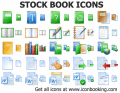 Stock Book Icons for you