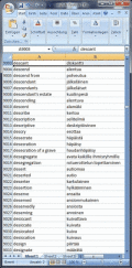 Screenshot of Dictionary Wordlist English Finnish 1.5